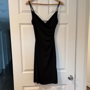 Elegant Black Mini Dress